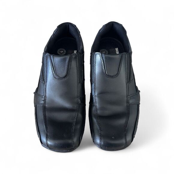 Skechers Work Mens Rockland Hooper Slip Resistant Slip-On Shoes Size 8.5 Black - Picture 3 of 11